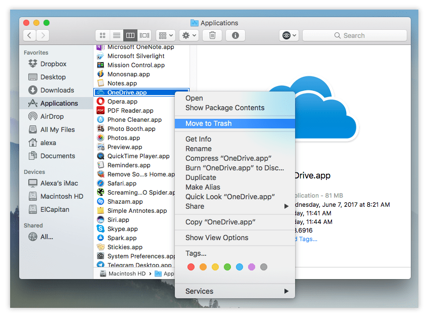 onedrive desktop sync app for mac